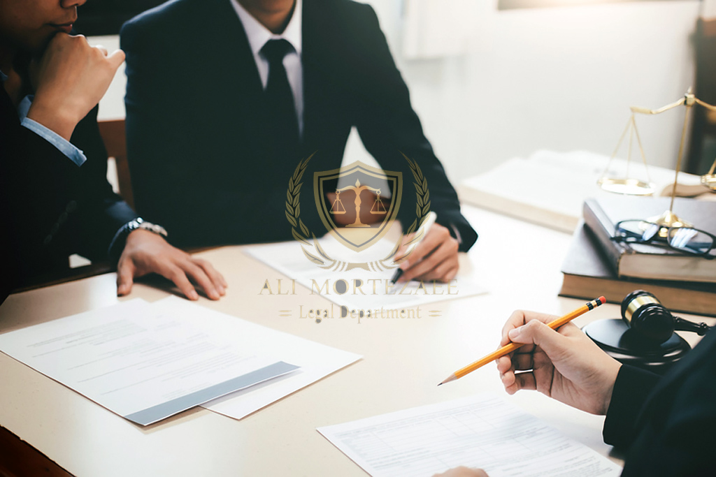 وکیل نظارت بر قراردادها وکیل حقوقی و کیفری علی مرتضایی